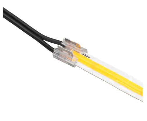 4v1 univerzální KONEKTOR pro MONO COB & SMD LED pásky, PCB 8mm, krimpovací